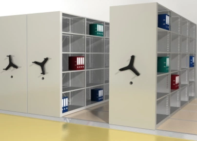 Архивные стеллажи мобильные серия Л