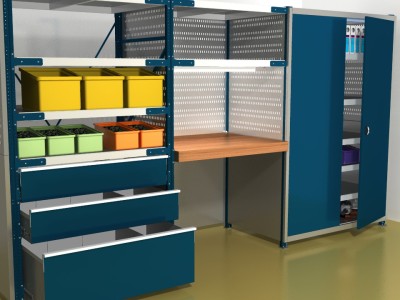 Стеллажный комплекс